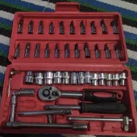 آچار بکسی 46تیکه معاوضه با ابزار الات