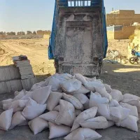 فروش گچ قرمز،شن،خاک باغچه و مصالح ساختمانی