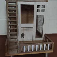 قفس چوبی پرنده