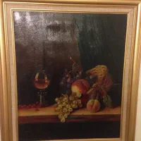 تابلوی رنگ روغن/اثر اولاندا/ بسیار نفیس