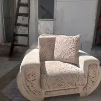 مبل هفت نفره عالی سالم درحدنو بدنه محکم