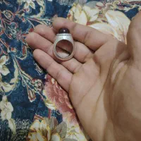 انگشتر زنجیر نقره