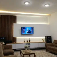 اجرای tv وال،ترمو وود،کناف،لاینر،دکوراسیون