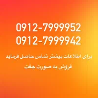 فروش دو خط ۰۹۱۲ رند و خوش‌خوان