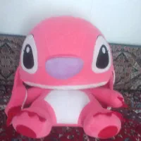 عروسک استیج صورتی سایز خیلی بزرگ