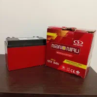 باتری موتور سیکلت با کارتن