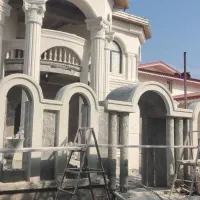 اجرای نمای سیمان بری و شسته با بهترین استادکاران