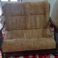 مبل ۶ نفره  چوب گردو