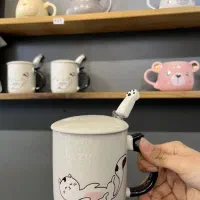 ماگ سرامیکی گربه