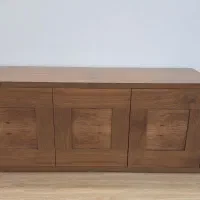 کنسول چوب گردو مدرن