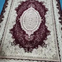 فرش زمینه لاکی 9متری کارکرده اما تمیز