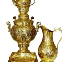 سرویس سماور برنجی