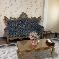 مبل ۷نفره کاملاسالم  بدون،هیچ زده وخراش