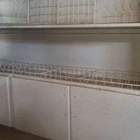 آبچکان فلزی نو، رنگ چکشی (طوسی)اندازه ۱ متر ۲۰