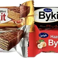 مینی بایکیت تلخ شیرین نارگیلی فندقی