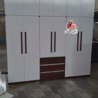 کمد دیواری آماده ۳ کشو طرح مروارید کد 151