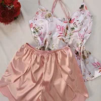 لباس خواب ساتن لباس راحتی
