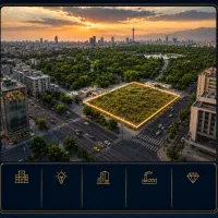 فروش زمین تجاری ـ اداری با ویوی ابدی پارک لاله