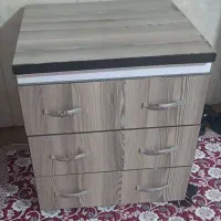 کابینت فلزی درب چوبی