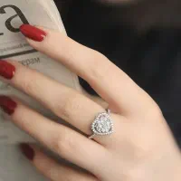 انگشتر های نقره ظریف دخترانه مخصوص ولنتاین