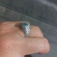 انگشتر فیروزه سایز ۶۲