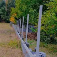 پایه فنس باغ