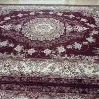 فروش یک جفت فرش 500 شانه3/4 قرمز سالم