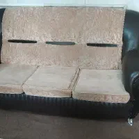 مبل 7نفره و ویترین|مبلمان خانگی و میز عسلی|قم, بنیاد|دیوار