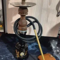 قلیون دوسیب قهوه خونی۳ساله  عناب
