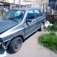 پراید 85دوگانه تصادفی