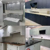 کابینت نئوکلاسیک/ هایگلاس/ وکیوم نوین چوب