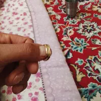 حلقه رینگی طلا ۱۰۰بالای تابلو