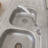 سینک ظرفشویی دو قلو کامل
