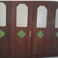 درب چوبی