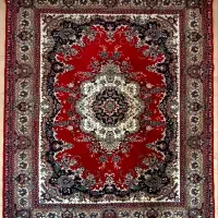 فرش 6 متری سالم و تمیز و یک فرشینه اتاق کودک