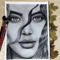 نقاشی سیاه قلم