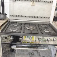 اجاق گاز پنج شعله طرح فر