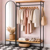 کلکسیون اینه دار رخت بند آویز رگال۷۶