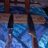 چاقوی زنجان کلکسیونی با جای چوبی زیبا