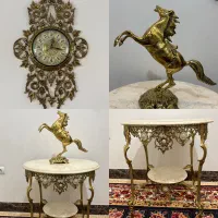 فروش میز و ساعت برنزی