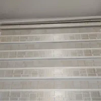 پرده زبرا نو سالم و تمیز ویک عدد تابلوفرش