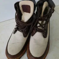 نیم پوت برزنتی چرمی