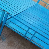 تخت فلزی دو تیکه