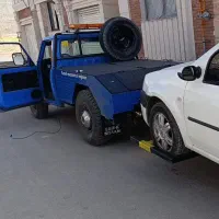 امداد . یدک کش با چرخ گیر۳حالته جرثقیل شبانه روزی