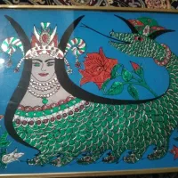 تابلوی دختر اژدهایی