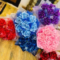 دسته گل روبانی زیارتی