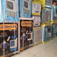 کولر آبی پرتابل ودریچه دار سلولوزی وپوشال کورد شاپ