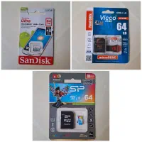 کارت حافظه (رم) میکرو اس‌دی (MicroSD) ۶۴ گیگابایت