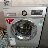 ماشین لباسشویی 8 کیلویی LG اصل کره در حد نو
