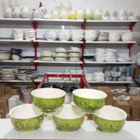 کاسه سوپ خوری سبز طوسی 40 تومن چینی